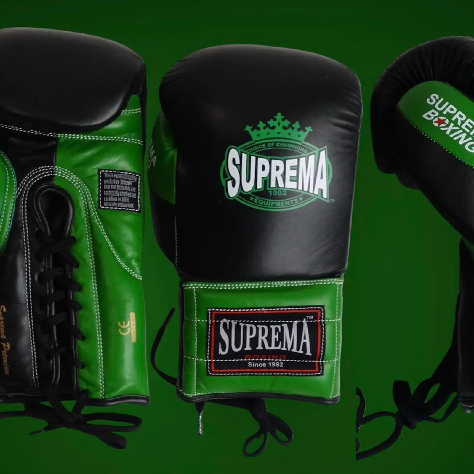 Professionnel Boxing Gear -green-2